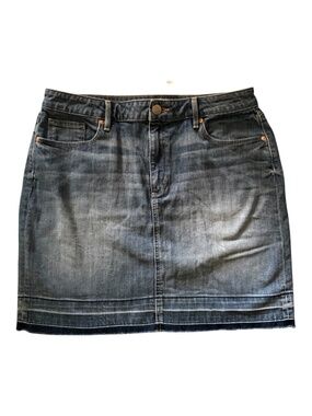 NWT Loft Denim Mini Skirt Size 12
